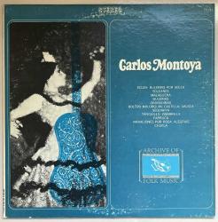 Carlos Montoya Lp Plak (Orijinal 1967 Dönem Avrupa Baskı)