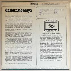 Carlos Montoya Lp Plak (Orijinal 1967 Dönem Avrupa Baskı)
