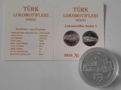 2024 yılı 1.000 Metelik Türk Lokomotifleri Karakurt ve Bozkurt