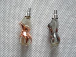 Kadın Bedeni Görselli Fransız Mini Parfüm Şişeleri