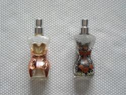 Kadın Bedeni Görselli Fransız Mini Parfüm Şişeleri