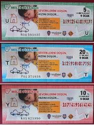 MİLLİ PİYANGO 9 OCAK 2014 SEVDİKLERİNİ DÜŞÜN HIZI DÜŞÜR TAM YARIM ÇEYREK BİLETLER (TYU)