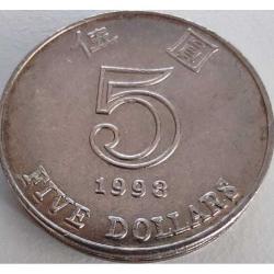 Hong Kong 5 doları, 1998