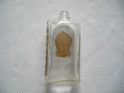 Yerli Üretimi Antika ŞUKUFE Marka Kolonya Şişesi