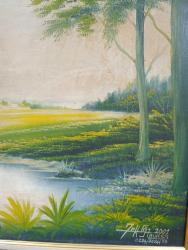 ZEKİ ÖZ 2001 BURSA YAĞLI BOYA TABLO