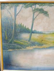 ZEKİ ÖZ 2001 BURSA YAĞLI BOYA TABLO