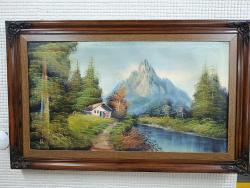 100 x 60 CM ÖLÇÜLERİNDE MANZARA YAĞLI BOYA TABLO