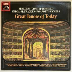 Great Tenors Of Today Lp Plak (Orijinal Dönem Fransa Baskı)