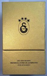 2024 Galatasaray 24. Şampiyonluk Hatıra Parası 925 Gümüş Üzeri Altın Kaplama Orjinal Kutusunda Sertifikalı Koleksiyonluk