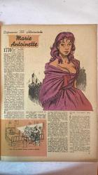 HAFTA DERGİSİ - KAPAK: JOANNE DRU - 20 OCAK 1956 SAYI : 3 - ŞEVKET AKTUNÇ - İZZET ALICİKOĞLU - OĞUZ ÖZDEŞ - ŞİNASİ ÖZONUK - ABDURRAHMAN PALAY - HÜMAŞAH GÖKER - TURGUT ÖZATAY - GÜL GÜLGÜN - SETTAR KÖRMÜKÇÜ - MUAZZAM ARÇAY - İHSAN AŞKIN - MUZAFFER NEBİOĞLU - LEBİBE ÇAKIN - DURSUNE ŞİRİN - MELİH - MARİNA - JANE RUSSEL - CORNEL WILDE - DR. BURHANEDDİN ONAT - HASAN POLATKAN - SİK YIRCALI - FATİN RÜŞTÜ ZORLU - ADNAN MENDERES - MEHMET HAZER - İSMET İNÖNÜ - COLETTE ANDRIS - COLETTE JERRY - ADNAN FUAT ARAL  KÂTİBİM TÜRKÜSÜ FİLME ALINDI: OĞUZ ÖZDEŞ SENARYOSU, ŞİNASİ ÖZONUK REJİSÖRLÜĞÜ - BAŞROLLERDE ABDURRAHMAN PALAY VE HÜMAŞAH GÖKER - FİLMİN AMERİKA, JAPONYA VE YUGOSLAVYA’DA GÖSTERİLECEĞİ - OĞUZ ÖZDEŞ’TEN “BÜYÜK GÖĞÜS MODASI” YAZISI - YENİ MODA: KUŞ TÜYÜNDEN ŞAPKALAR - İNGİLİZ MÜREBBİYESİ MARY SHOWDEN’İN KAPLANLARLA DOSTLUĞU - DENİZ KIZI HEYKELLERİ - LONDRA’DA “AT VE ÇOCUK” FOTOĞRAFI BİRİNCİLİK KAZANDI - JANE RUSSEL VE CORNEL WILDE’IN “HOT BLOOD” FİLMİ - TBMM’DE ÜÇ  - TAM TAKIM EKSİKSİZ 28 SAYFA