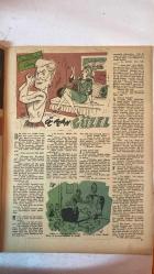 HAFTA DERGİSİ - KAPAK: JOANNE DRU - 20 OCAK 1956 SAYI : 3 - ŞEVKET AKTUNÇ - İZZET ALICİKOĞLU - OĞUZ ÖZDEŞ - ŞİNASİ ÖZONUK - ABDURRAHMAN PALAY - HÜMAŞAH GÖKER - TURGUT ÖZATAY - GÜL GÜLGÜN - SETTAR KÖRMÜKÇÜ - MUAZZAM ARÇAY - İHSAN AŞKIN - MUZAFFER NEBİOĞLU - LEBİBE ÇAKIN - DURSUNE ŞİRİN - MELİH - MARİNA - JANE RUSSEL - CORNEL WILDE - DR. BURHANEDDİN ONAT - HASAN POLATKAN - SİK YIRCALI - FATİN RÜŞTÜ ZORLU - ADNAN MENDERES - MEHMET HAZER - İSMET İNÖNÜ - COLETTE ANDRIS - COLETTE JERRY - ADNAN FUAT ARAL  KÂTİBİM TÜRKÜSÜ FİLME ALINDI: OĞUZ ÖZDEŞ SENARYOSU, ŞİNASİ ÖZONUK REJİSÖRLÜĞÜ - BAŞROLLERDE ABDURRAHMAN PALAY VE HÜMAŞAH GÖKER - FİLMİN AMERİKA, JAPONYA VE YUGOSLAVYA’DA GÖSTERİLECEĞİ - OĞUZ ÖZDEŞ’TEN “BÜYÜK GÖĞÜS MODASI” YAZISI - YENİ MODA: KUŞ TÜYÜNDEN ŞAPKALAR - İNGİLİZ MÜREBBİYESİ MARY SHOWDEN’İN KAPLANLARLA DOSTLUĞU - DENİZ KIZI HEYKELLERİ - LONDRA’DA “AT VE ÇOCUK” FOTOĞRAFI BİRİNCİLİK KAZANDI - JANE RUSSEL VE CORNEL WILDE’IN “HOT BLOOD” FİLMİ - TBMM’DE ÜÇ  - TAM TAKIM EKSİKSİZ 28 SAYFA