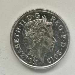 İNGİLTERE 2013  5  PENCE