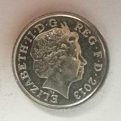 İNGİLTERE 2013  5  PENCE