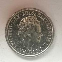 İNGİLTERE 2015  5  PENCE