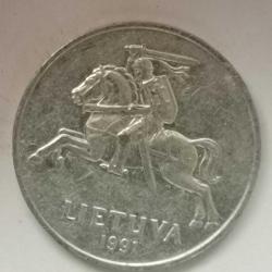 LİTVANYA  1991   2  CENTAİ