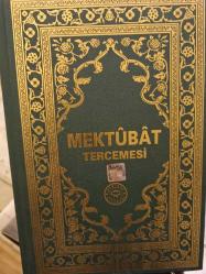 MEKTUBAT TERCEMESİ  (Birinci cilt)