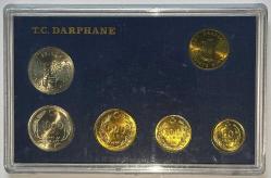 1990 Darphane Resmi Tedavül Para Seti  Çil Kondisyonda Orijinal Kutusunda Koleksiyonluk