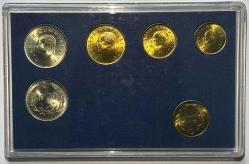 1990 Darphane Resmi Tedavül Para Seti  Çil Kondisyonda Orijinal Kutusunda Koleksiyonluk