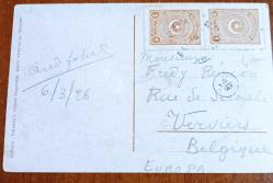 1926 SMYRNE İZMİR KARTPOSTAL POSTADAN GEÇMİŞ EDİTÖR J.KOHEN