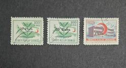 1955 KIZILAY K120-122 SERİ DAMGALI