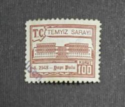 1934 - ADLİYE YAPI PULU - DAMGALI