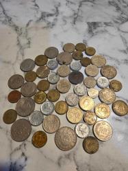 karışık yerli madeni para lotu 50 adet