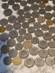 karışık yerli madeni para lotu 100 adet