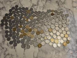 karışık yerli madeni para lotu 160 adet