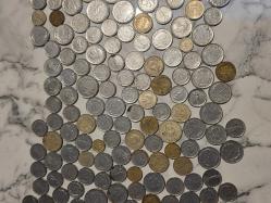 karışık yerli madeni para lotu 160 adet