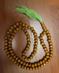 LOT.13 » ESKİLERDEN TEKKE İŞİ AHŞAP 99 LUK ZİKİR TESPİHİ.  AHŞAPTIR.