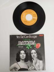 Baccara – Yes Sir, I Can Boogie 1977 Belçika Baskı 45lik Plak