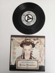 Culture Club – Karma Chameleon 1983 Avrupa Baskı 45lik Plak