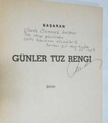 Günler Tuz Rengi [İMZALI] / Şiirler