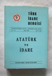 TÜRK İDARE DERGİSİ, 1983 - 1996, Sayı: 362, 372, 376, 378, 394, 396, 398, 399, 401, 413 [10 ADET]