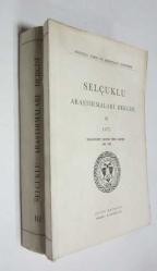 SELÇUKLU ARAŞTIRMALARI DERGİSİ Selçuklu Tarih ve Medeniyeti Enstitüsü, 1971, Cilt: II - III [Cilt: 2, 3, 2 ADET] / Malazgirt Zaferi Özel Sayısı 900. Yıl