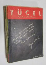 YÜCEL Aylık Bilgi ve Kültür - Sanat ve Fikir Mecmuası / Aylık Sanat ve Fikir Mecmuası,1936 - 1950, Sayı: 20, 21, 22, 23, 47, 49, 54, 125, 126, 127, 135, 136, 138, 139, 140, 141-142, 143-144-145 + Sayı: 1, 2, 3, 4, 5, 6, 7, 8 [26 ADET]