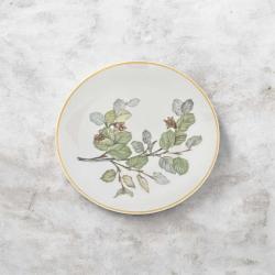 Alman KPM Dekorlu Antika Porselen Tabak