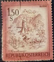 1974 Avusturya Pulu - Ülke Manzaraları Serisi 1,50S