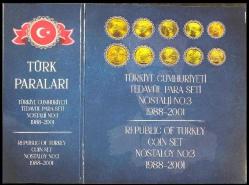 Nostalji Hatıra Tedavül Madeni Para Seti