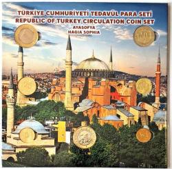 Nostalji Tedavül Ayasofya Madeni Para Seti