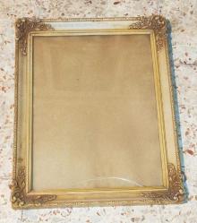 3631-ESKİLERDEN AHŞAP  RESİM/AYNA ÇERÇEVESİ