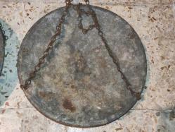 19783-ANTİKA ESKİLERDEN METAL KEFELİ TERAZİ***ÖLÇEK KISMI PİRİNÇTİR***