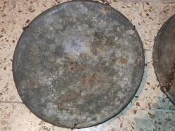 19783-ANTİKA ESKİLERDEN METAL KEFELİ TERAZİ***ÖLÇEK KISMI PİRİNÇTİR***