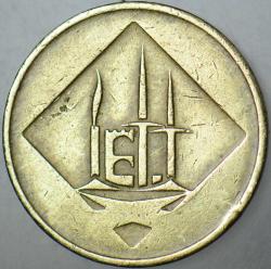 İETT TÜNEL JETONU 19 mm.