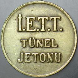 İETT TÜNEL JETONU 19 mm.
