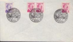 Bursa 3. Enternasyonal Uludağ Kupası  1957 Damga