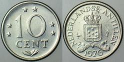 HOLLANDA ANTİLLERİ 10 CENT 1976.