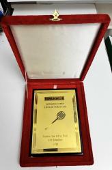 Pamukspor tenis plaketi