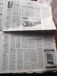 Cumhuriyet Gazetesi - Turkish Newspaper - 30 Mayıs 2002 - NATO'da yeni dönem başlıyor - MHP yalnız kaldı - askerlerin Abdullah Öcalan için ömür boyu hapis modeli destek buldu - Kıbrıs'ta Şimdi de 12 mil gerginliği - Türk Birliği Kabil'e uğurlandı - Recep Tayyip Erdoğan'dan yeni kaset gerekirse papaz elbisesi giyerim - tarım alanları betonlaştı - Danimarka'da Türk dostu film gönlümdeki köşk olmasa - VCD'lere karşı sinemacının savaşı - Mısır çarşısı patlaması ile ilgili sanık Alaattin Öget MİT Ve JİTEM'in baskısıyla Pınar Selek aleyhine ifade verdiğini söyledi - Balkan türkünün sesi yazan Oktay Akbal - Devlet bakanı Kemal Derviş yabancı yatırımcı da güvenin yerleştiğini savundu - Metin Kaplan'ın iadesi zorda - Aristofanes'in okları güncele - Galatasaray teknik direktörü Fatih Terim'den taraftarlarına mesaj - inter teknik direktörü Cuper'in Yıldız adayı brezilyalı Ronaldinho - 2002 Dünya Kupası - teknik direktör Şenol Güneş savaşacağız ve kazanacağız -Bu kez Hidayet Türkoğlu'lu Sacramento