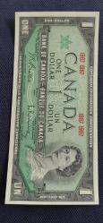 KANADA 1967 GENÇ KRALİÇE ÇİL 1 DOLAR